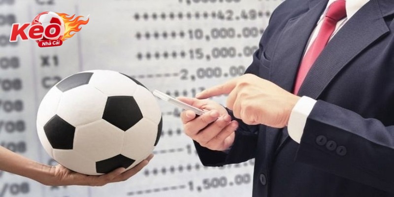  Người dùng theo dõi kết quả và biến động kèo trên ứng dụng di động